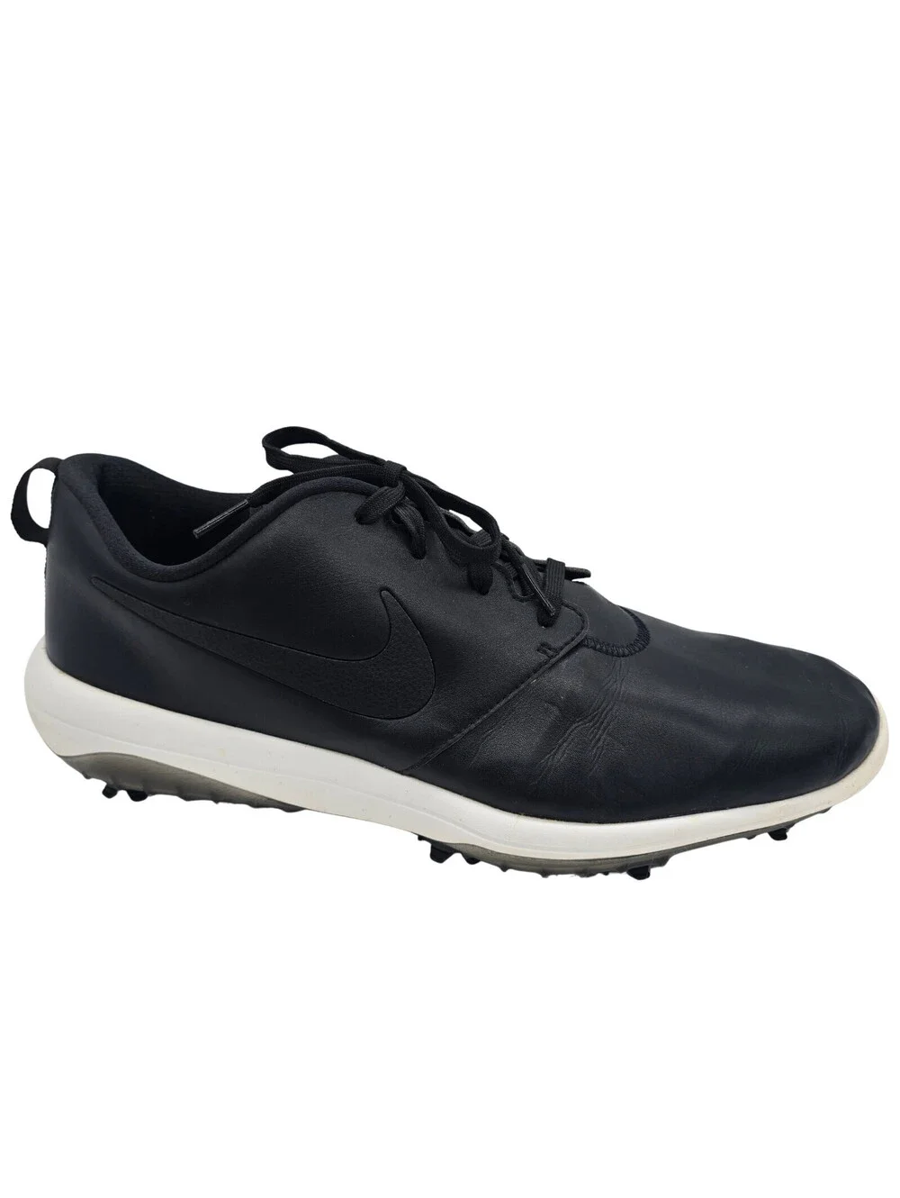 Nike Roshe G Tour Golf Shoes | Men's 14 | Black/White, Blackout Swoosh